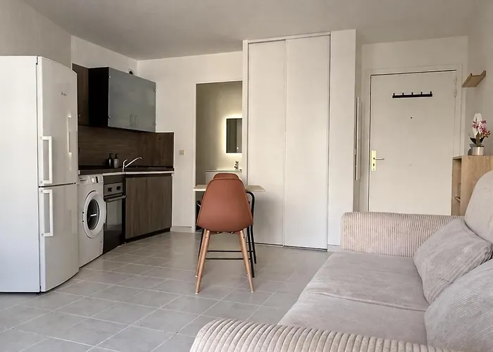 Apartament La Vague Azureenne, Proche Du Port *